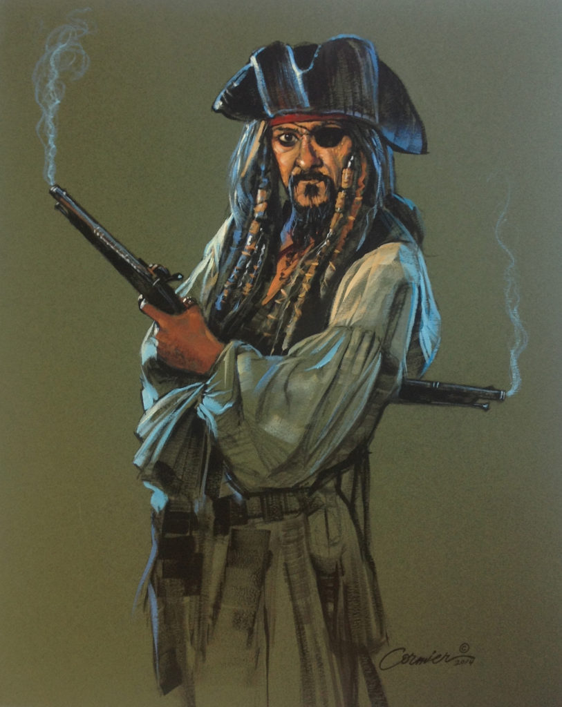 Pirate With Pistols